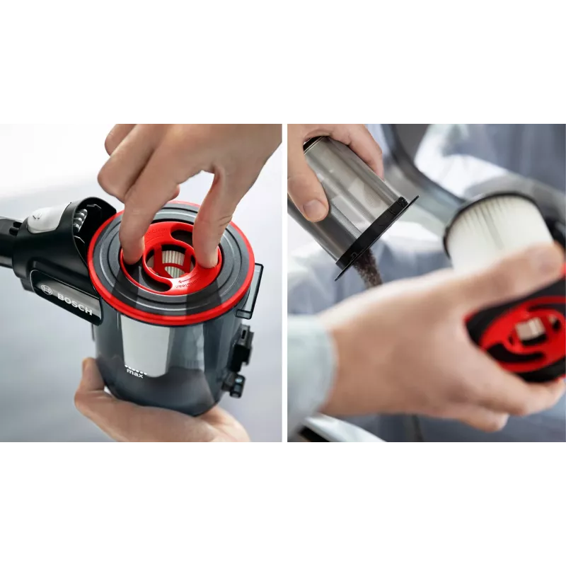 Bosch BCS711XXL accu-stofzuiger/elektroborstel droog reinigen zakloos 0,3 l wit 3 Ah