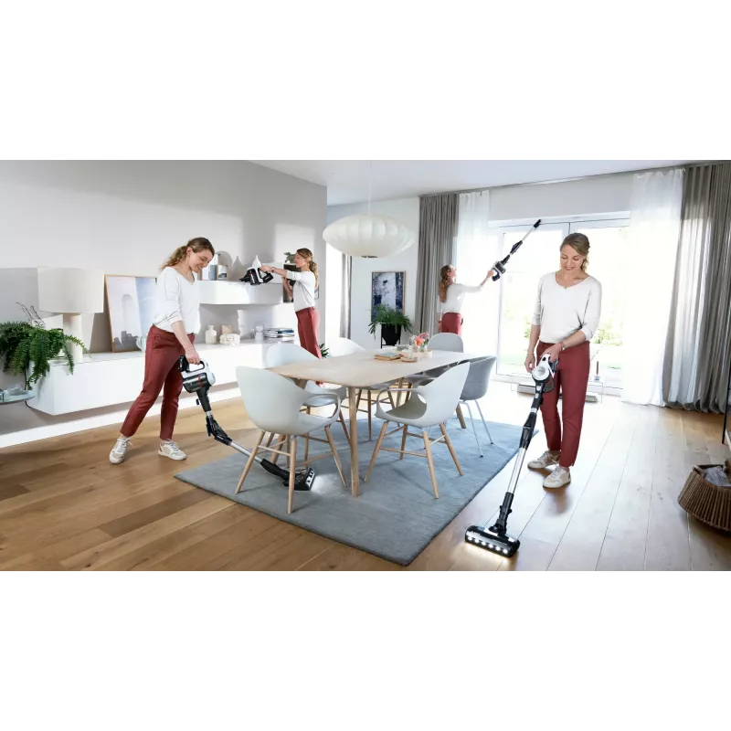 Bosch BCS711XXL accu-stofzuiger/elektroborstel droog reinigen zakloos 0,3 l wit 3 Ah