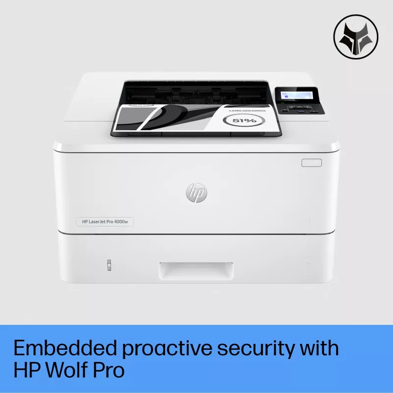 Printer HP LaserJet Pro 4002dw laser wit