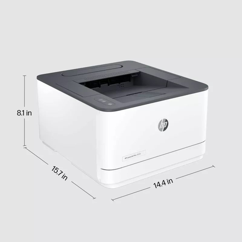 HP LaserJet Pro 3002dw printer, laser, 1200 x 1200 DPI, A4, 33 ppm, dubbelzijdig printen, grijs, wit