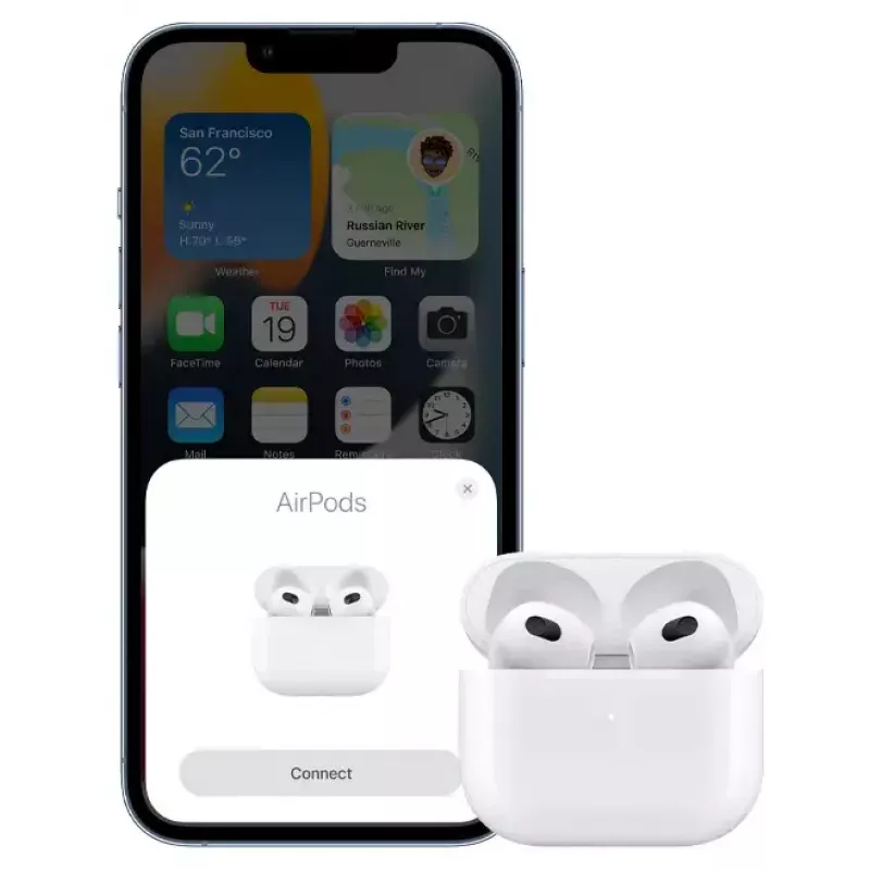 Oordopjes Apple AirPods 3e generatie met Lightning oplaadcase