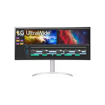 LG 38BQ85C-W computerbeeldscherm 95,2 cm (37,5 inch) 3840 x 1600 pixel Quad HD+ wit