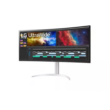 LG 38BQ85C-W computerbeeldscherm 95,2 cm (37,5 inch) 3840 x 1600 pixel Quad HD+ wit