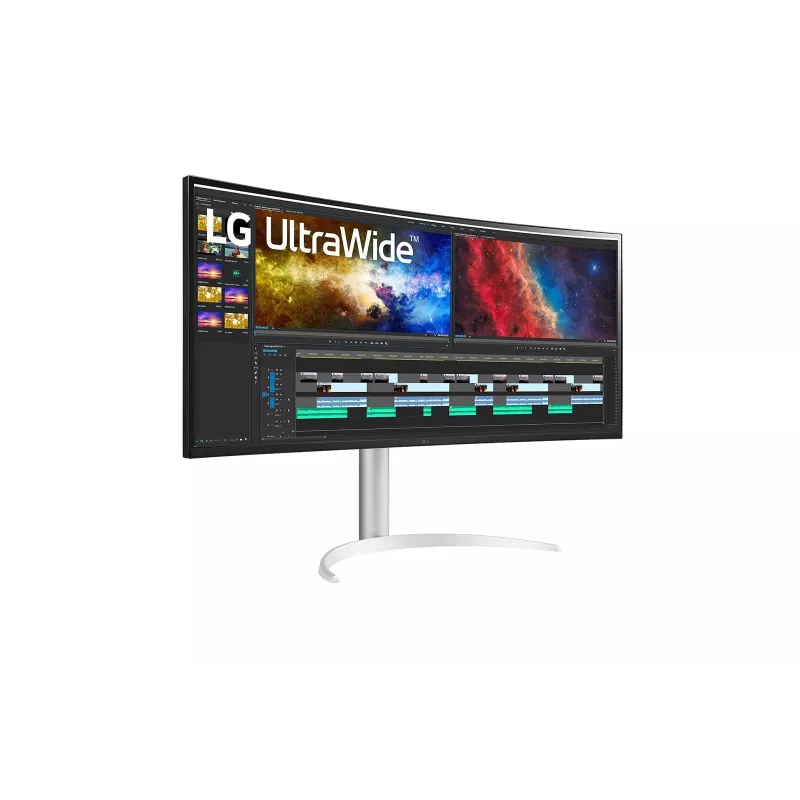 LG 38BQ85C-W computerbeeldscherm 95,2 cm (37,5 inch) 3840 x 1600 pixel Quad HD+ wit