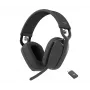 LOGITECH headset - Zone Vibe - draadloos - grafiet (Teams-versie)