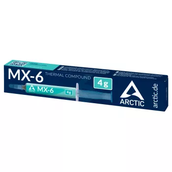 ARCTIC MX-6 ULTIMATE Performance warmtegeleidingspasta, warmtegeleidingspasta, grijs, 4 g, 1 stuk, 24 mm, 120 mm
