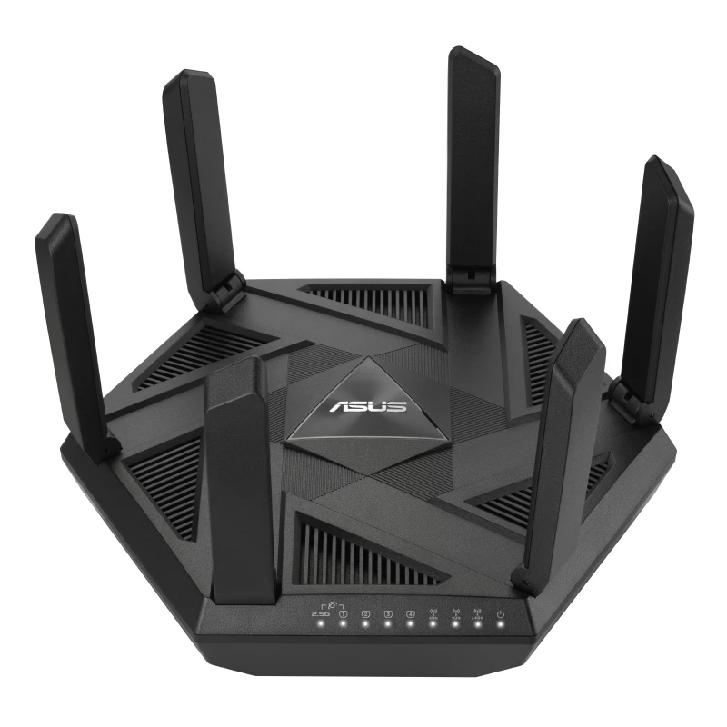 ASUS RT-AXE7800 draadloze router tri-band (2,4 GHz / 5 GHz / 6 GHz) zwart