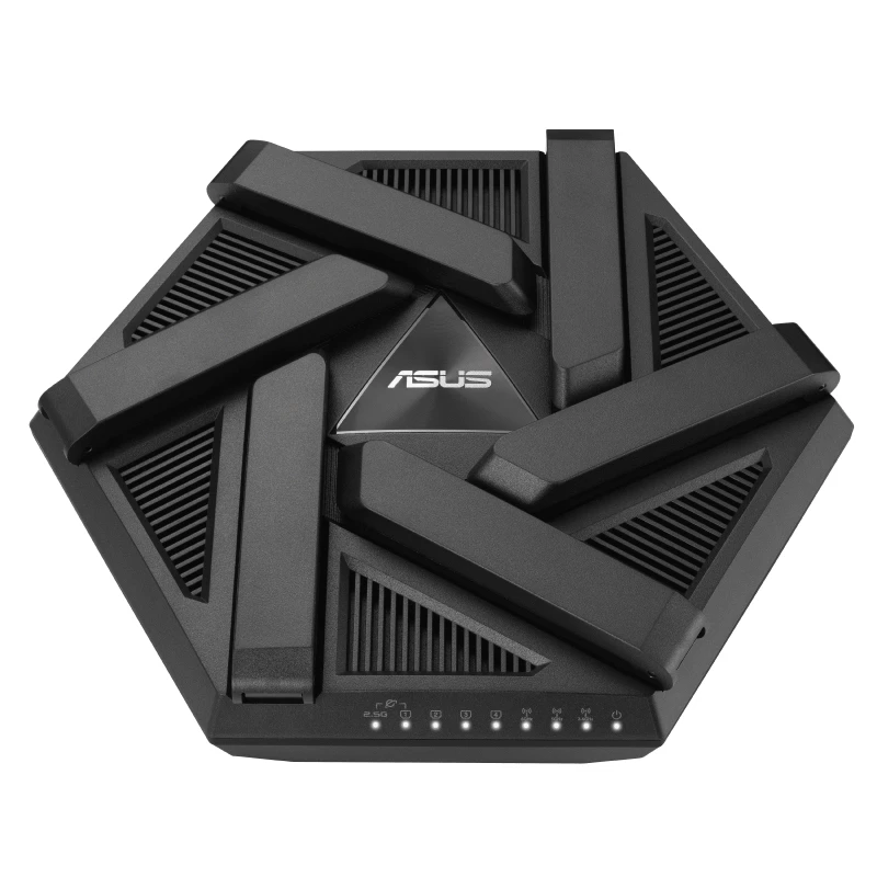 ASUS RT-AXE7800 draadloze router tri-band (2,4 GHz / 5 GHz / 6 GHz) zwart