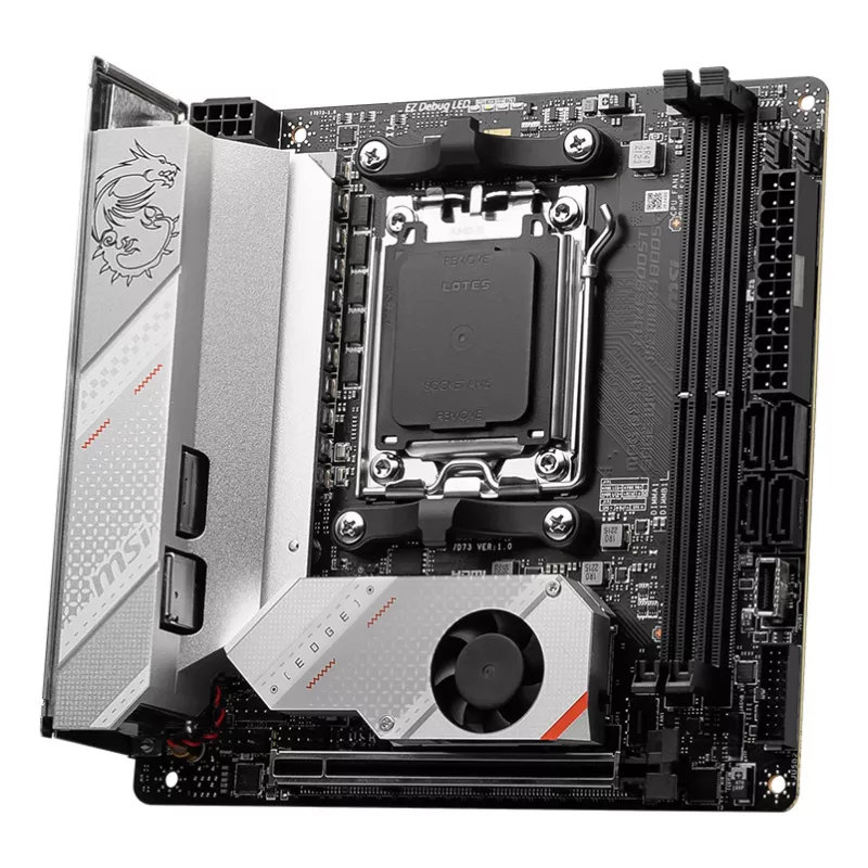 MSI MPG B650I EDGE WIFI moederbord AMD B650 socket AM5 mini ATX
