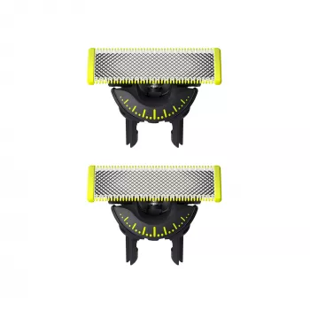 Scheerkop Philips Norelco OneBlade QP420/50, zilver, 2 reservekoppen, compatibel met Philips OneBlade