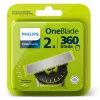 Scheerkop Philips Norelco OneBlade QP420/50, zilver, 2 reservekoppen, compatibel met Philips OneBlade