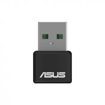 Netwerkadapter ASUS USB-AX55 Nano AX1800 Wi-Fi 6 dualband USB-WLAN-adapter, 1800 Mbps, zwart