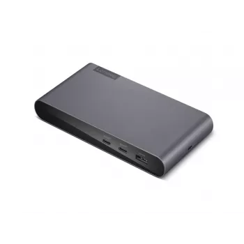 Lenovo 40B30090EU laptop-dockingstation/poortreplicator 2 x USB 3.2 Gen 2 (3.1 Gen 2) Type-C grijs