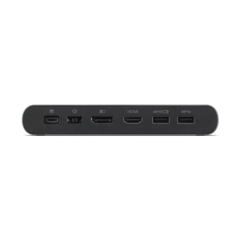 Lenovo 40B30090EU laptop-dockingstation/poortreplicator 2 x USB 3.2 Gen 2 (3.1 Gen 2) Type-C grijs