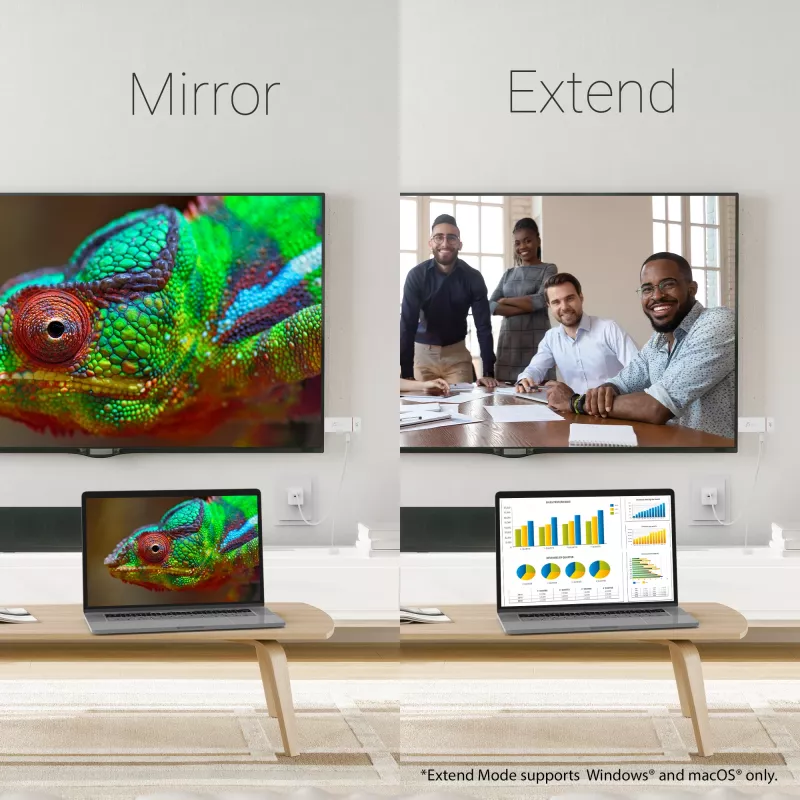 j5create JVAW76-N ScreenCast 4K HDMI draadloze beeldschermadapter
