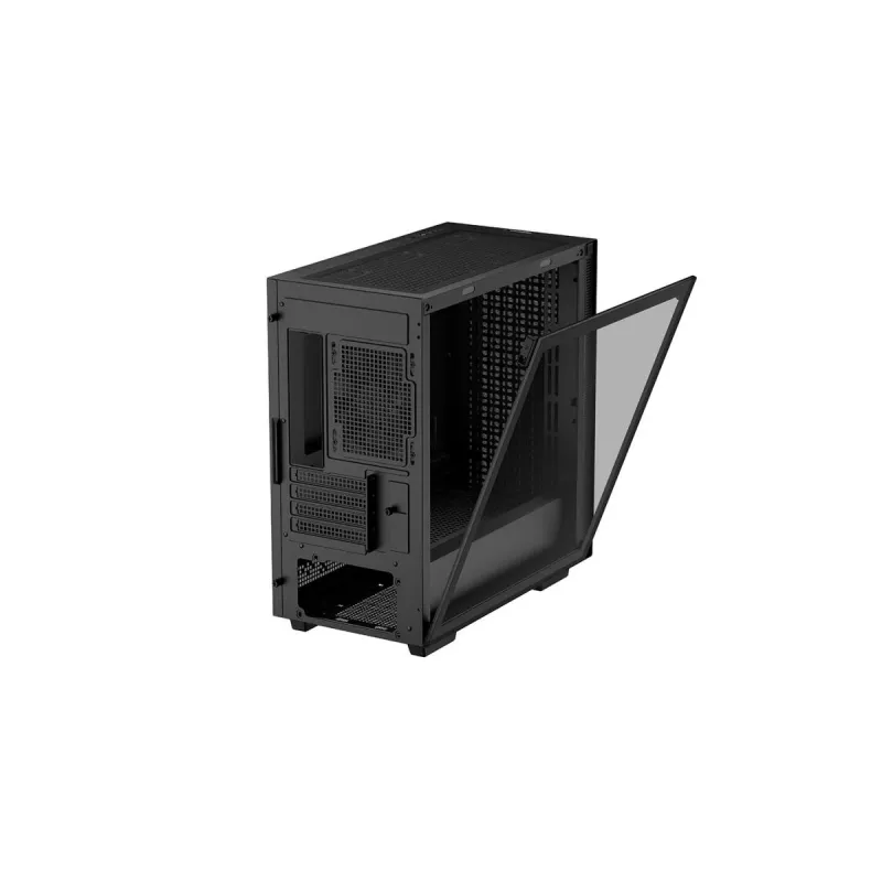 PC-behuizing DeepCool CH370 mini tower — microATX/Mini-ITX, gehard glas, ondersteuning voor GPU's tot 32 cm