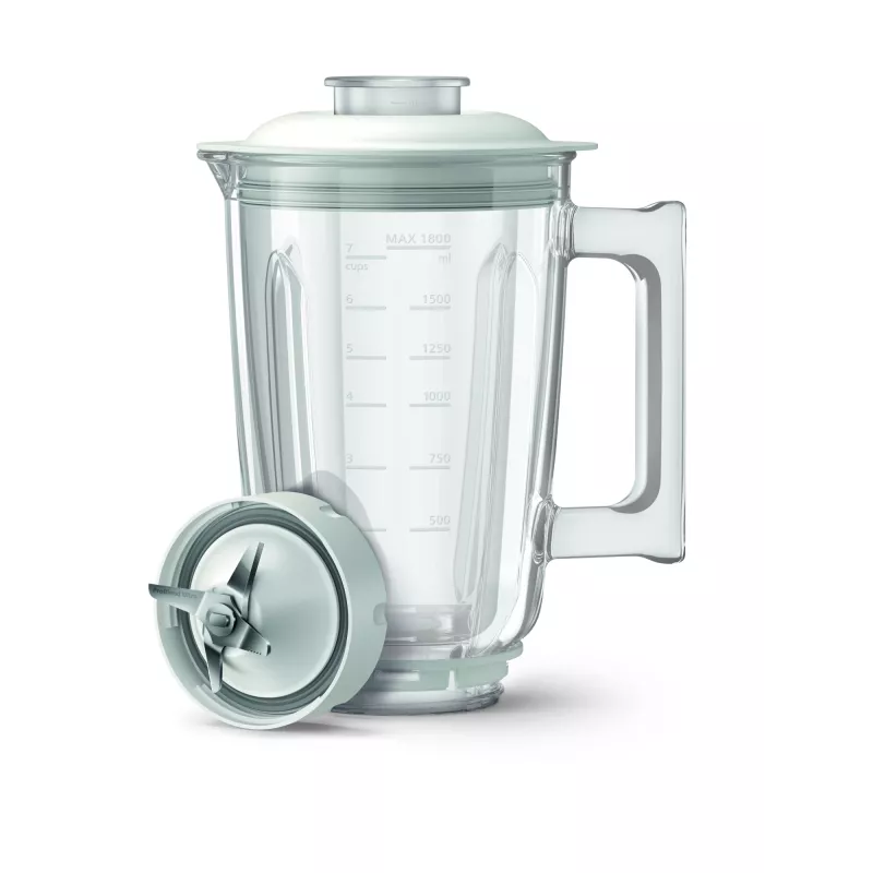 Philips 7000-serie HR3760/01 mixer 2 L blender 1500 W roestvrij staal, wit