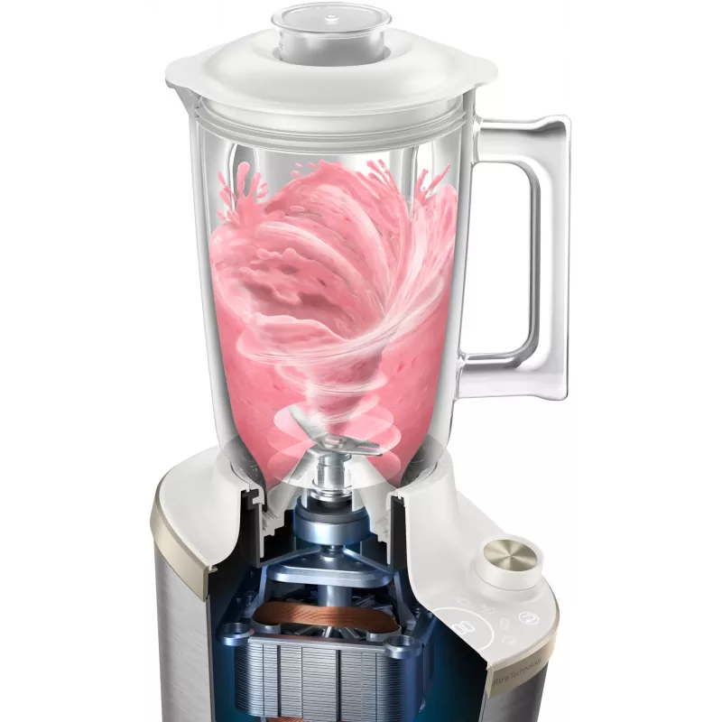 Philips 7000-serie HR3760/01 mixer 2 L blender 1500 W roestvrij staal, wit