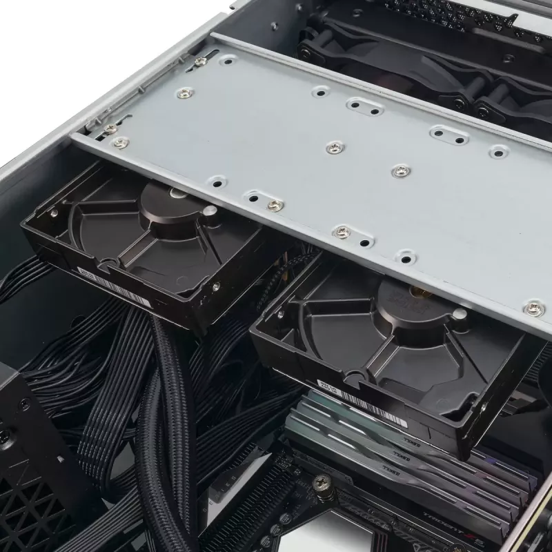 SilverStone SST-RM44 4U rackmount serverbehuizing, SSI-EEB/SSI-CEB/ATX, zwart