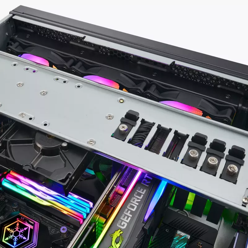SilverStone SST-RM44 4U rackmount serverbehuizing, SSI-EEB/SSI-CEB/ATX, zwart