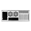 SilverStone SST-RM44 4U rackmount serverbehuizing, SSI-EEB/SSI-CEB/ATX, zwart