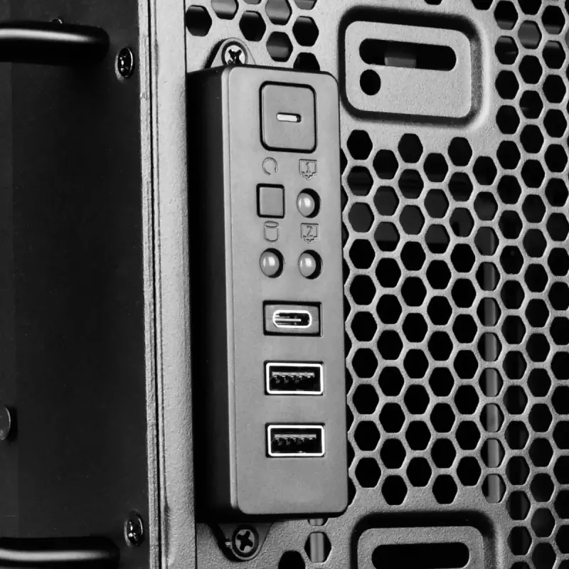 SilverStone SST-RM44 4U rackmount serverbehuizing, SSI-EEB/SSI-CEB/ATX, zwart