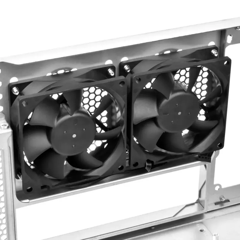 SilverStone SST-RM44 4U rackmount serverbehuizing, SSI-EEB/SSI-CEB/ATX, zwart