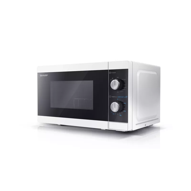 Sharp YC-MG01E-W magnetron zwart, wit grill-magnetron tafelmodel 20 L 800 W