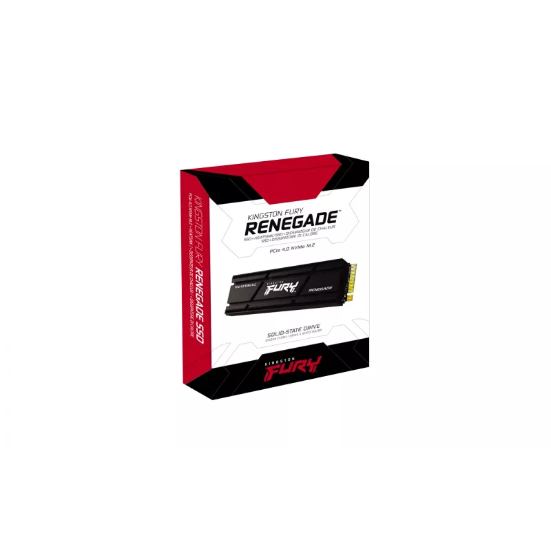 Kingston Technology 1000G RENEGADE PCIe 4.0 NVMe SSD met heatsink