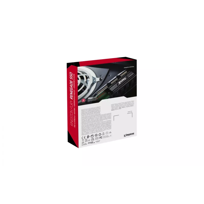 Kingston Technology 1000G RENEGADE PCIe 4.0 NVMe SSD met heatsink