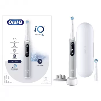 Oral-B iO 6S volwassenen vibrerende tandenborstel grijs, wit
