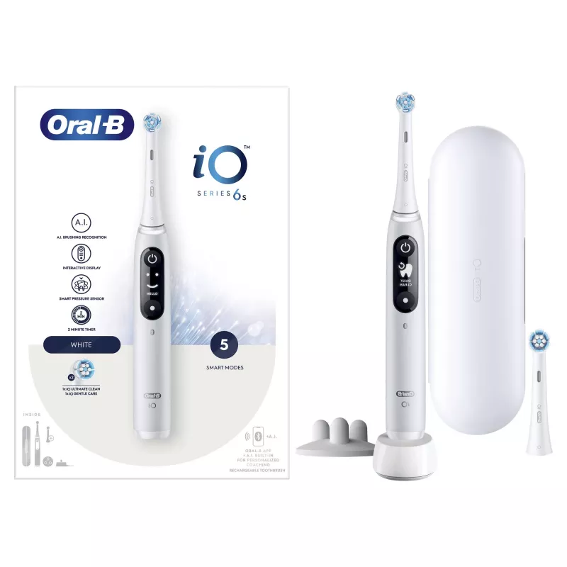 Oral-B iO 6 volwassenen vibrerende tandenborstel wit