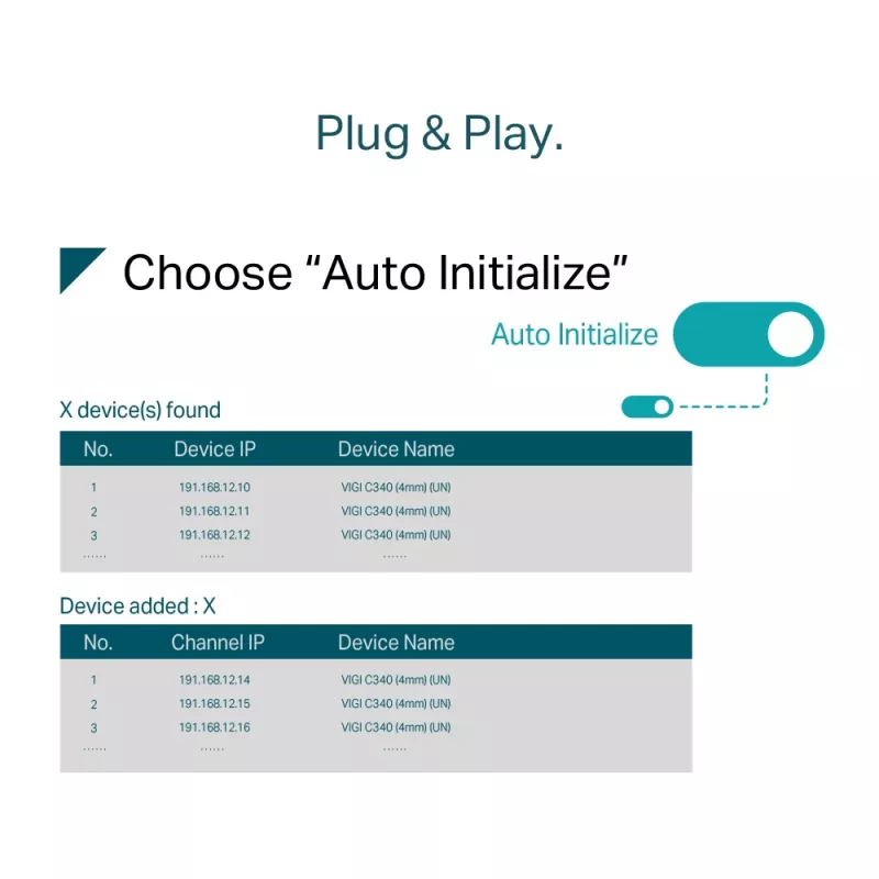 TP-Link VIGI 4-kanaals PoE+ netwerk-videorecorder