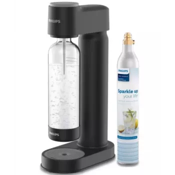 Carbonator Philips kunststof zwart 1L PET-fles