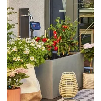 Druppelbevloeiingssysteem Gardena 13400-20 slanglengte 15 m zwart groen