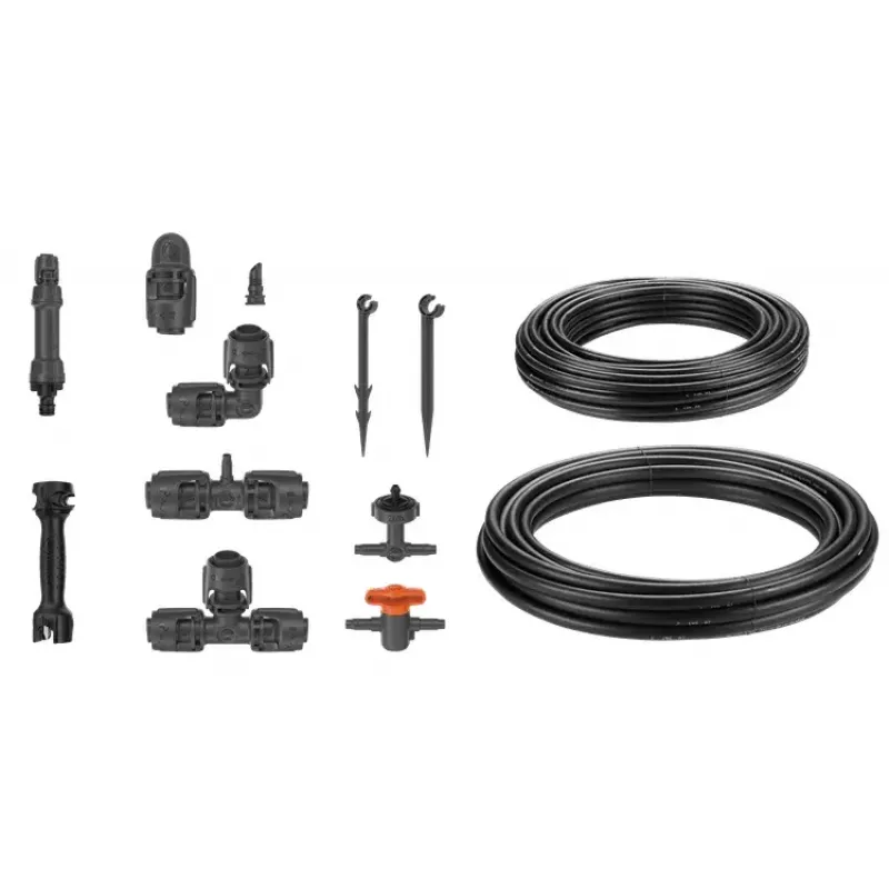 Micro-druppelbevloeiingsset Gardena 13455-20 slanglengte 15 m zwart groen