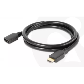 CLUB3D Ultra High Speed HDMI-verlengkabel 4K120Hz 8K60Hz 48Gbps M/F 1 m / 3,28 ft 30AWG