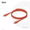 Club 3D CAC-1511 USB2 Type-C bidirectionele USB-IF-gecertificeerde kabel, data 480 Mb, PD 240 W (48 V/5 A) EPR, male/male, 1 m