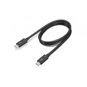 Lenovo 4X91K16968 Thunderbolt-kabel 0,7 m 40 Gbit/s zwart