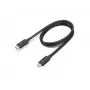 Lenovo 4X91K16968 Thunderbolt-kabel 0,7 m 40 Gbit/s zwart