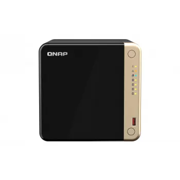 QNAP TS-464 NAS tower Intel® Celeron® N5095 8 GB DDR4 0 TB QNAP QTS zwart