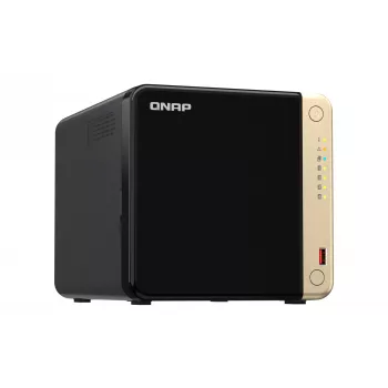 QNAP TS-464 NAS tower Intel® Celeron® N5095 8 GB DDR4 0 TB QNAP QTS zwart