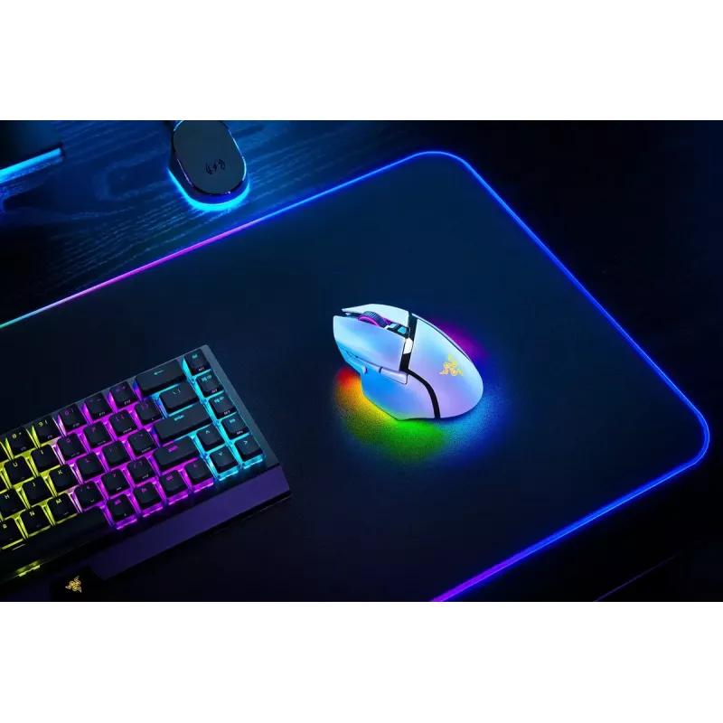 Razer Basilisk V3 Pro draadloze spelmuis, wit