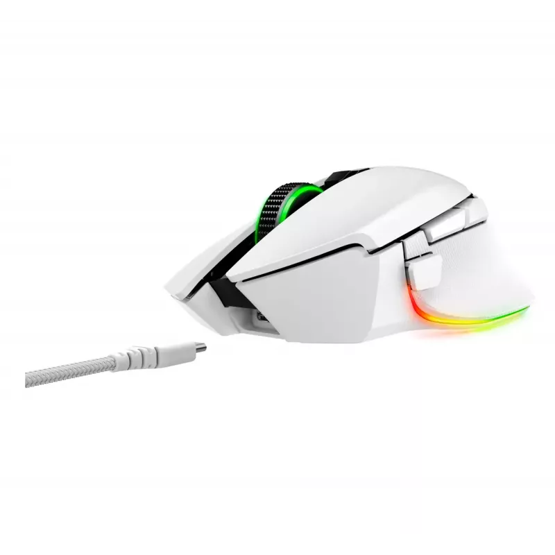 Razer Basilisk V3 Pro draadloze spelmuis, wit