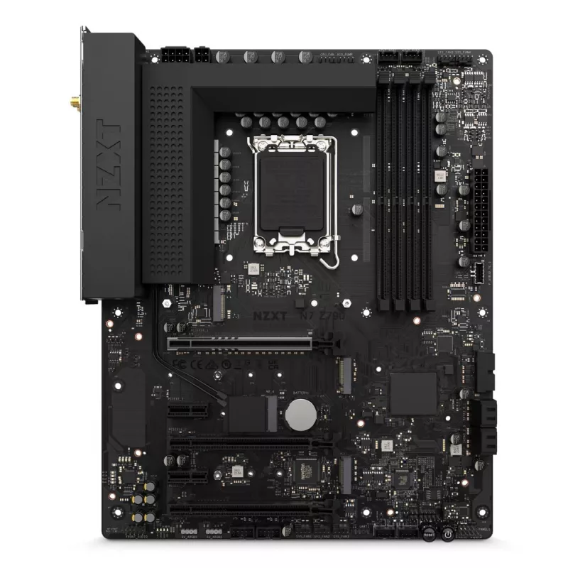 NZXT moederbord N7 Z790 Intel Z790 4 x DDR5 ATX zwart