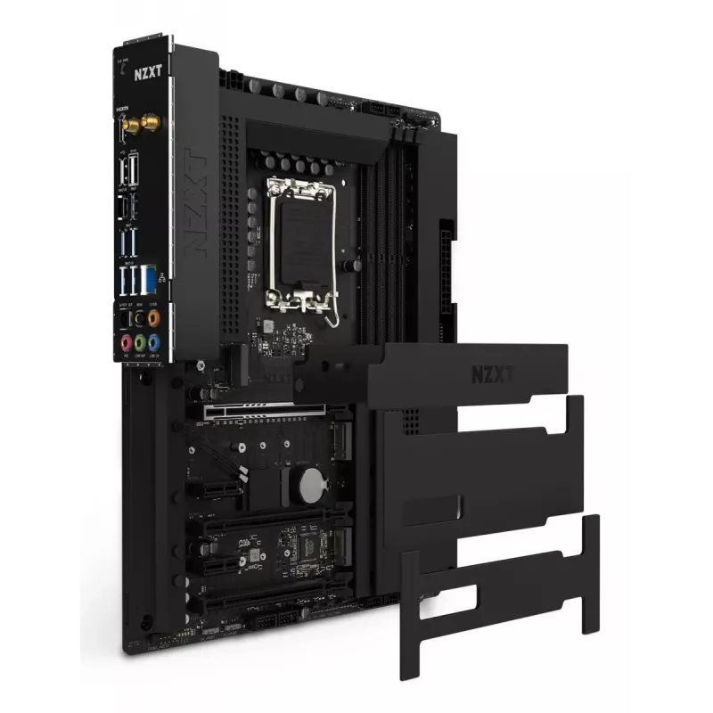 NZXT moederbord N7 Z790 Intel Z790 4 x DDR5 ATX zwart