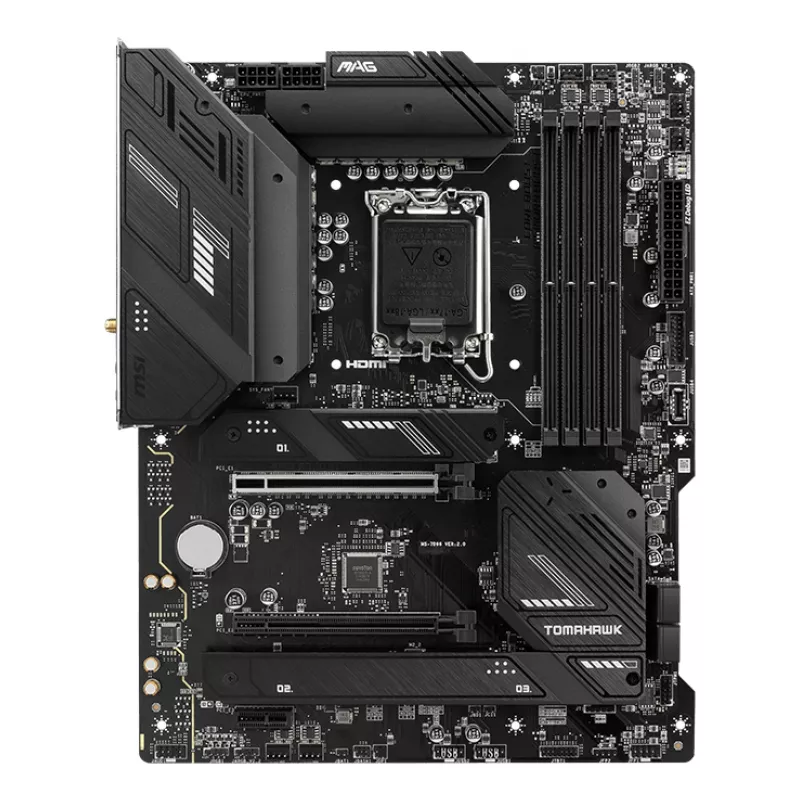MSI MAG B760 TOMAHAWK WIFI moederbord LGA 1700 ATX