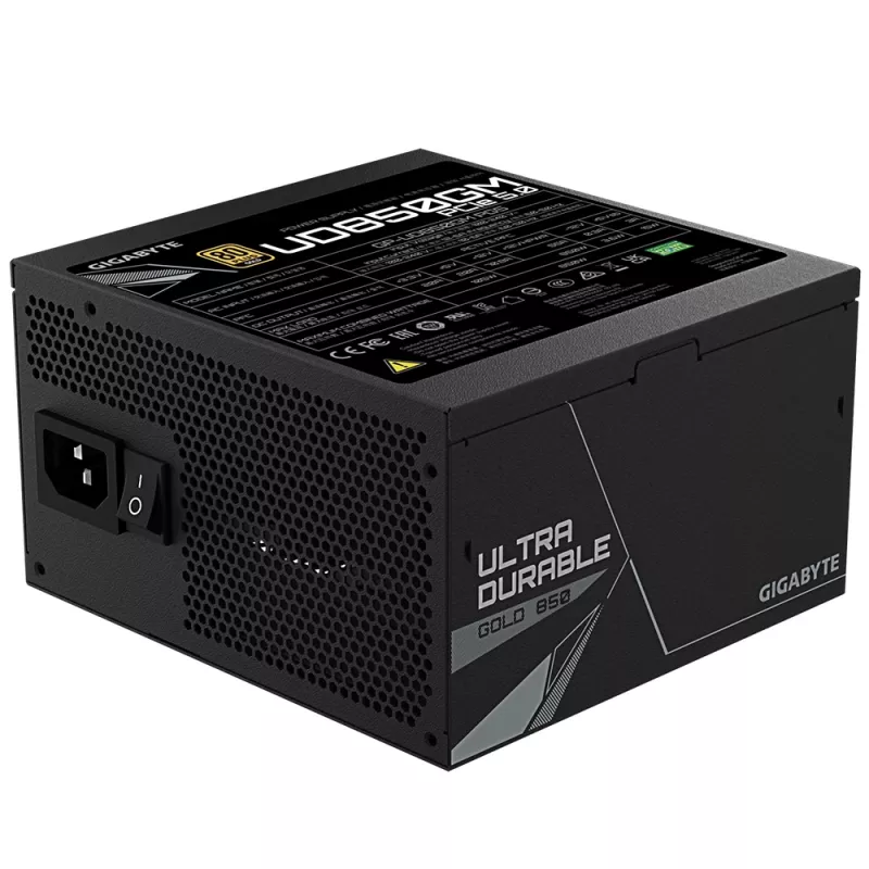 GIGABYTE GP-UD850GM PG5 voeding 850 W 20+4 pin ATX ATX zwart