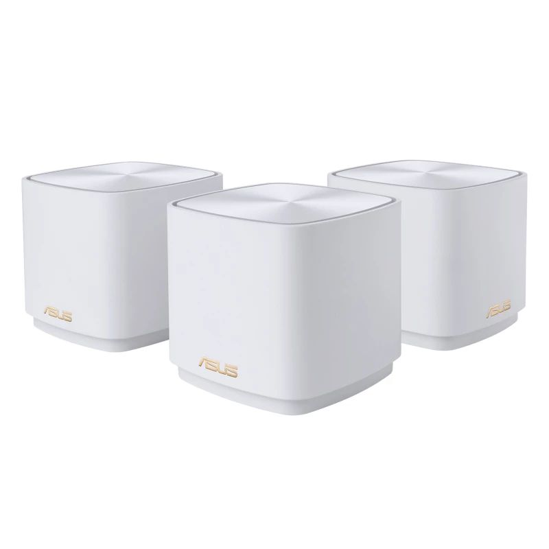 ASUS ZenWiFi XD4 Plus AX1800 3-pack wit dualband (2,4 GHz / 5 GHz) Wi-Fi 6 (802.11ax) 2 intern