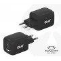 CLUB3D reisoplader PPS 65 Watt GAN-technologie, drievoudige aansluiting (2x USB Type-C + USB Type-A) Power Delivery (PD) 3.0-ondersteuning
